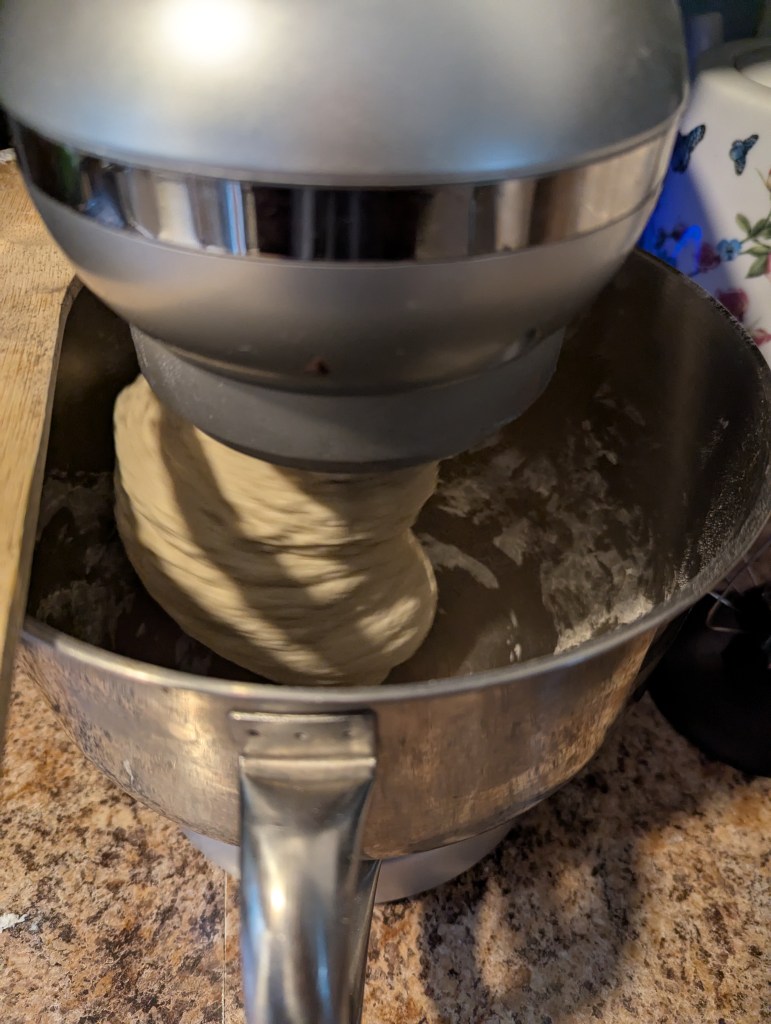 How to mix sourdough bread