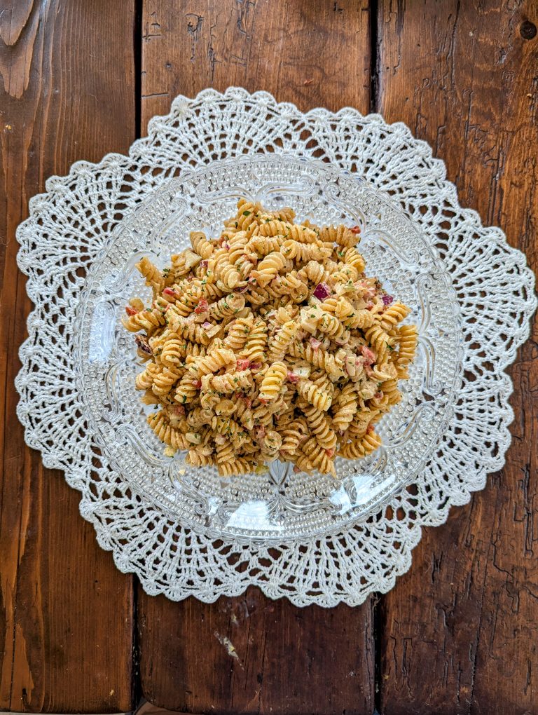 Cold pasta salad with mayo recipe