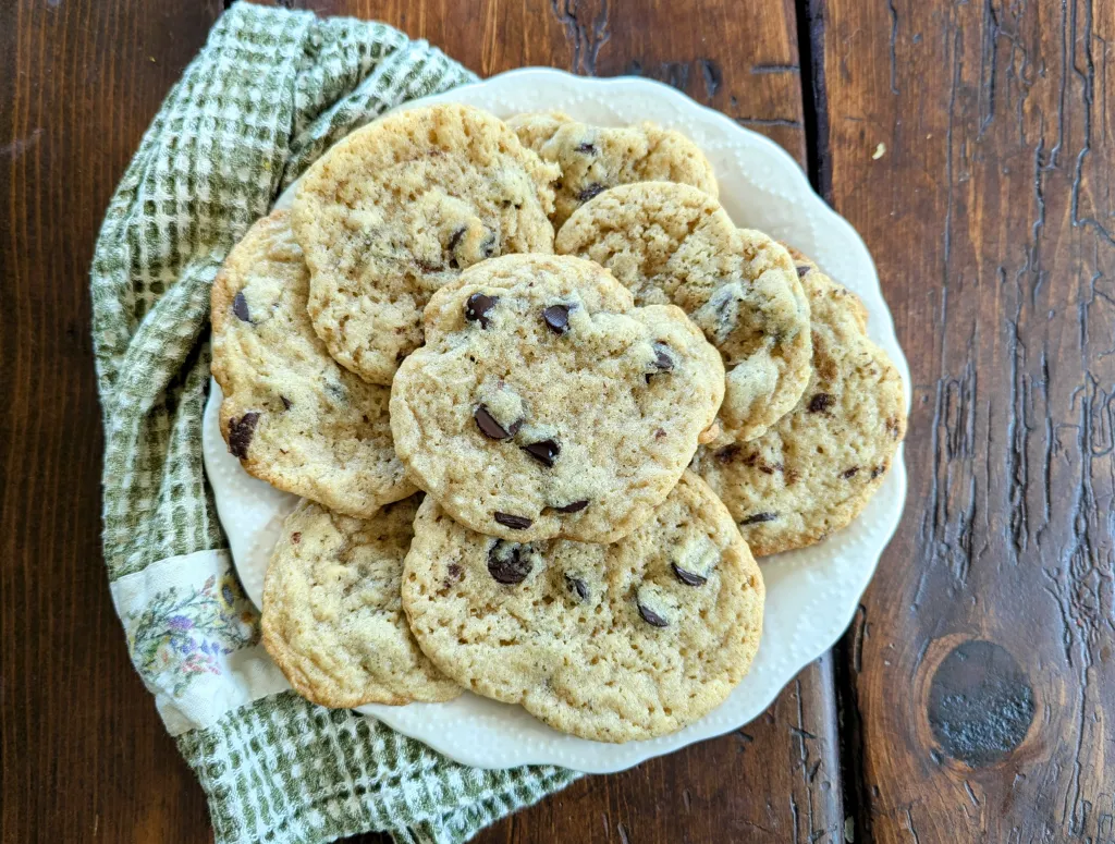 sourdough discard chocolate chip cookies