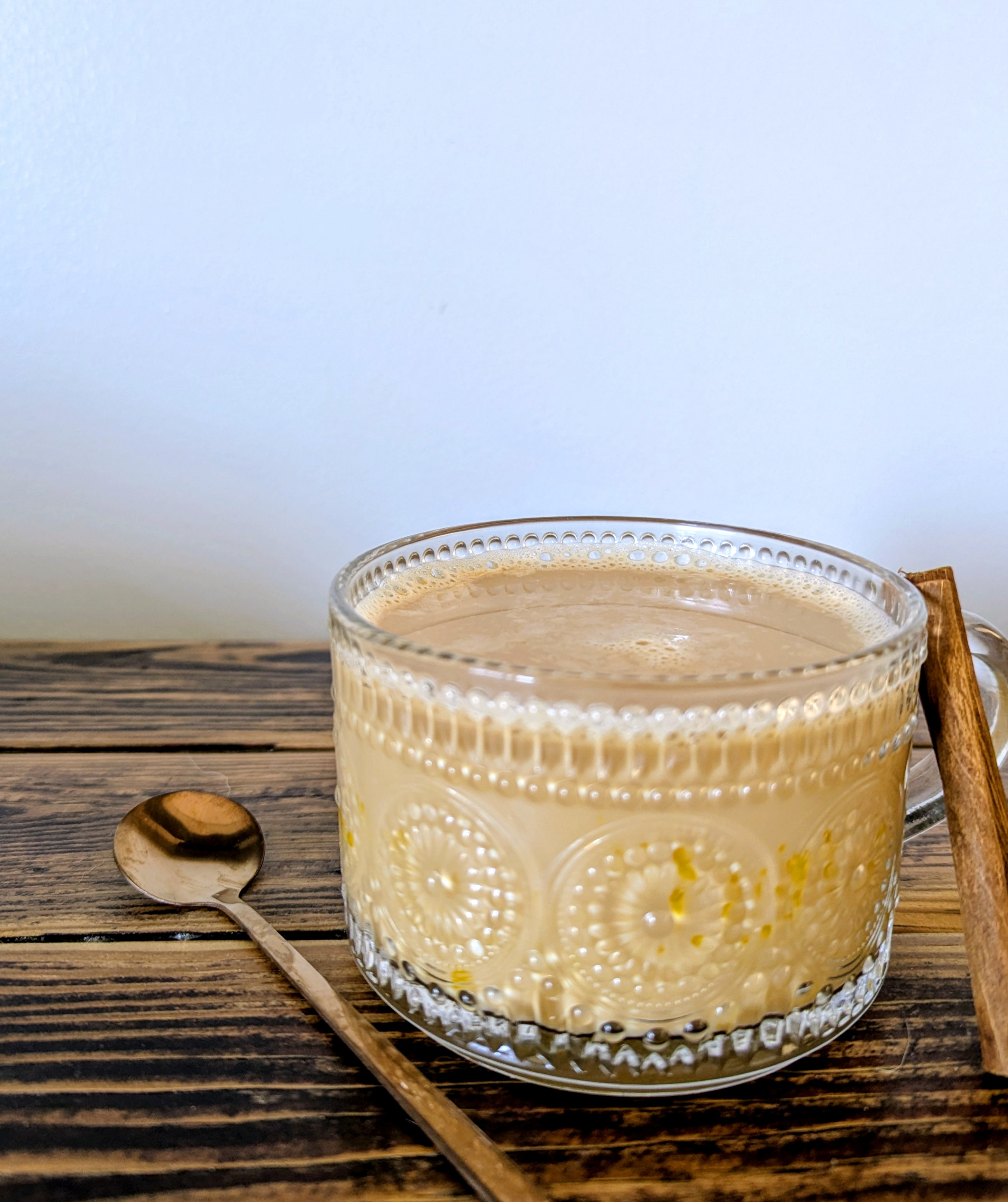 Healthy Latte : Egg Yolk Coffee + Liver-Supporting Drink