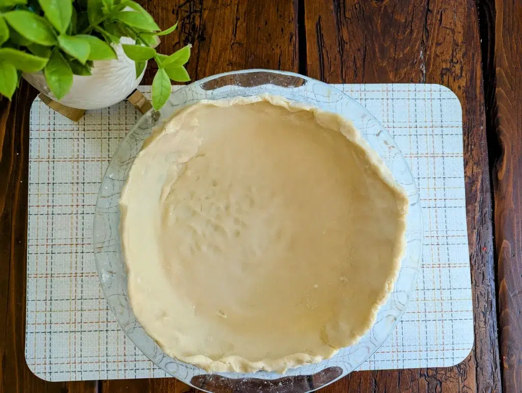 Sourdough discard pie crust