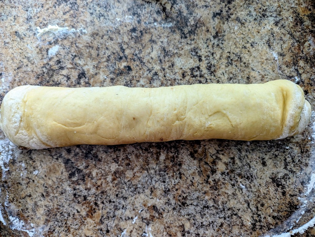 sourdough discard cinnamon rolls before slicing