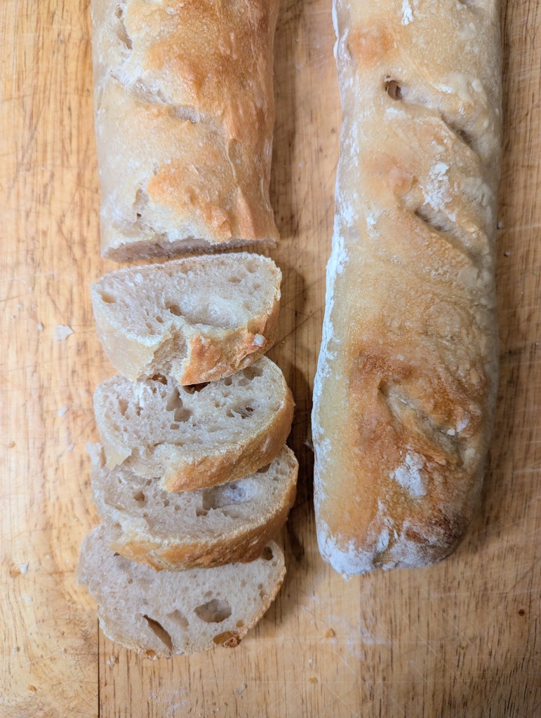 Sourdough baguette recipe
