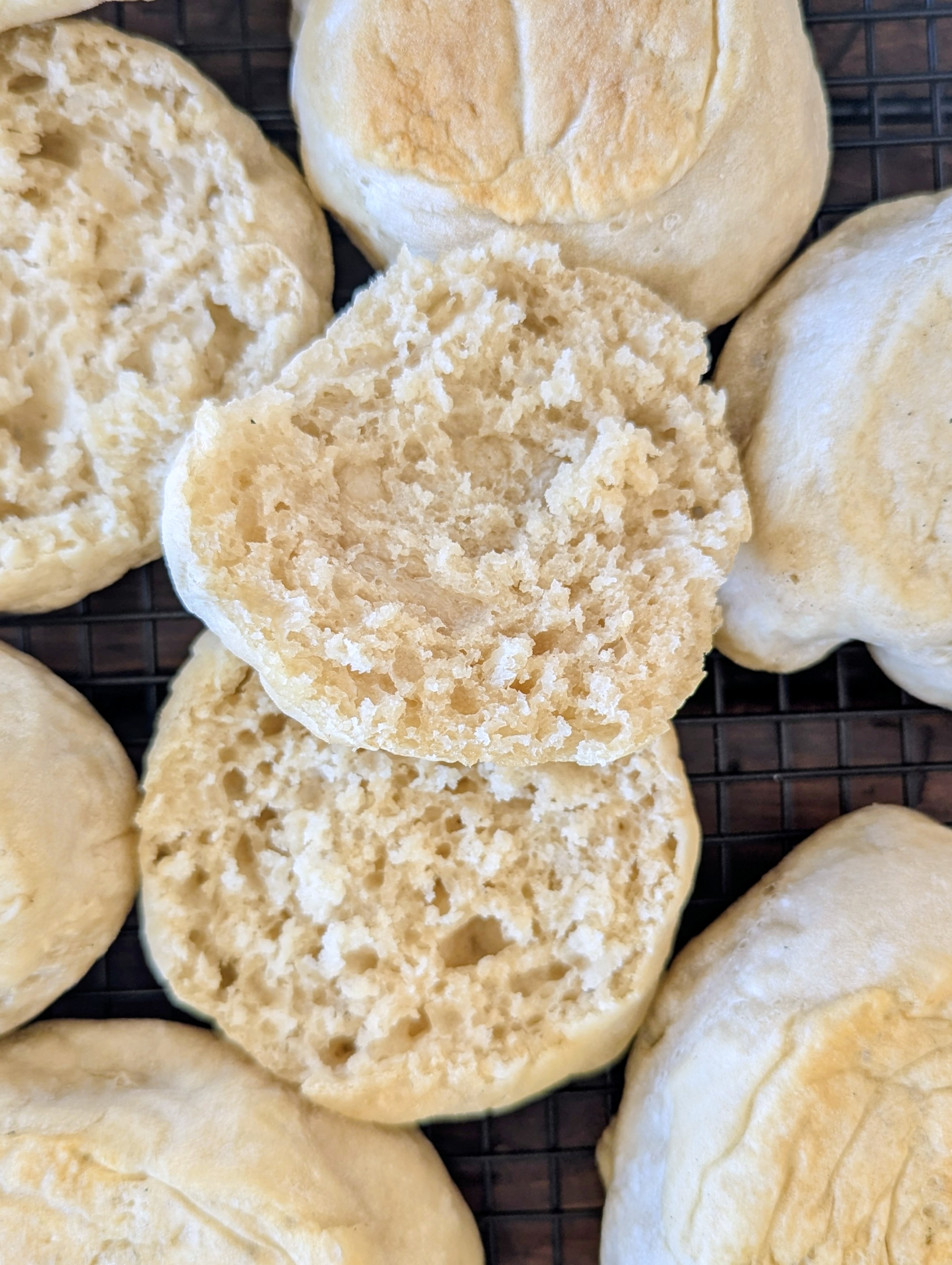 Sourdough Discard English Muffins