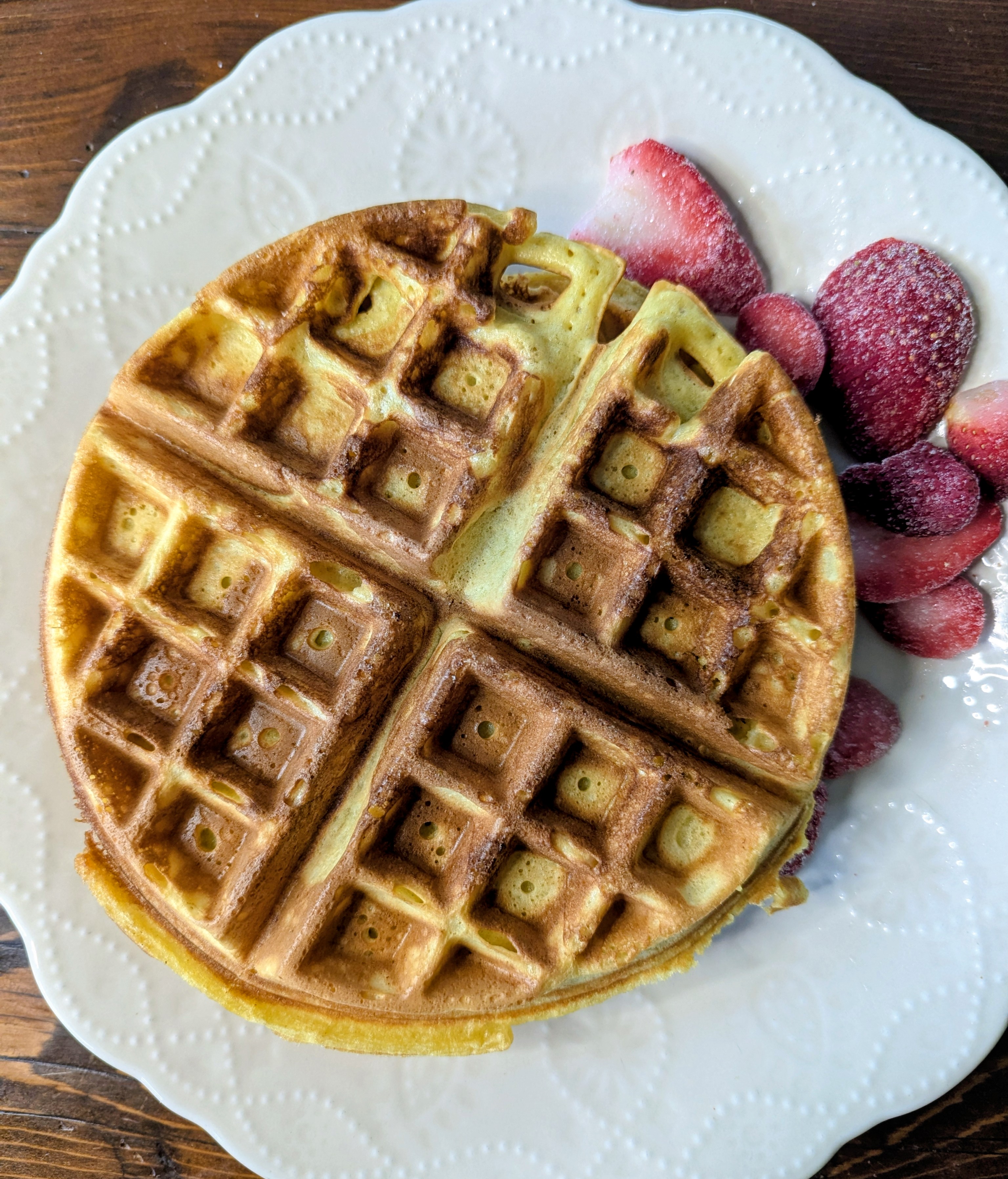 Einkorn Waffles