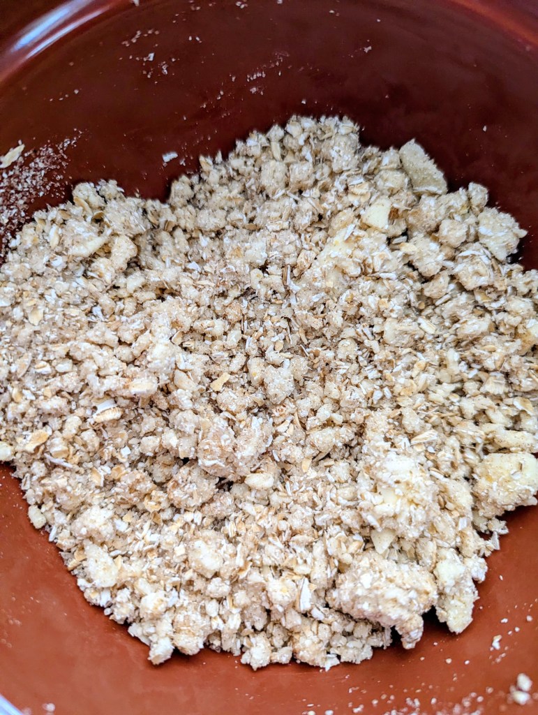 Streusel topping for sourdough pumpkin muffins