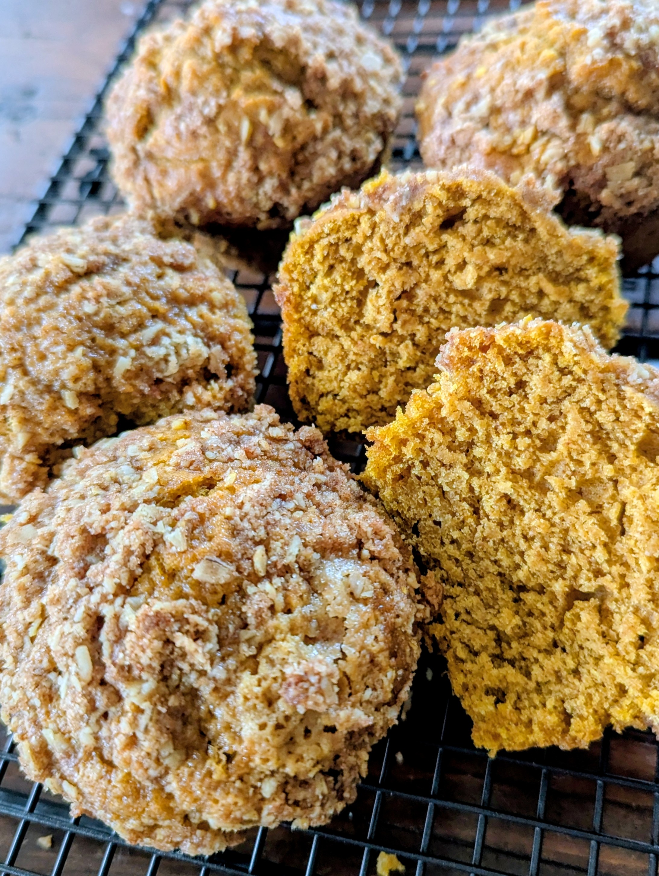 Sourdough Pumpkin Muffins